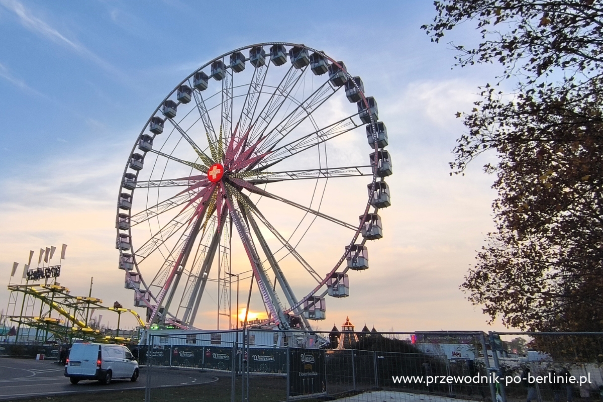zachód słońca Berlin