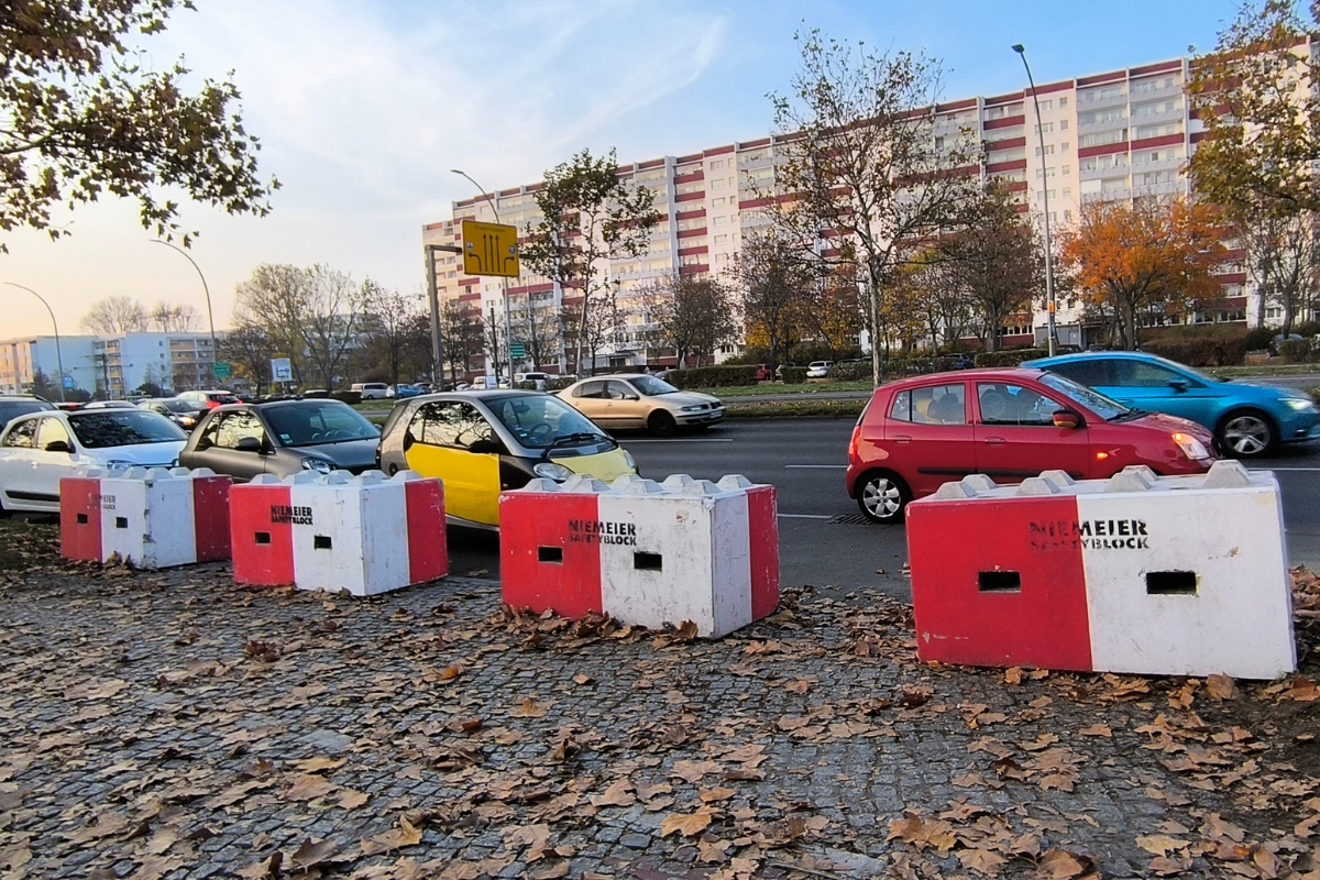 betonowe bloki weihnachtsmarkt
